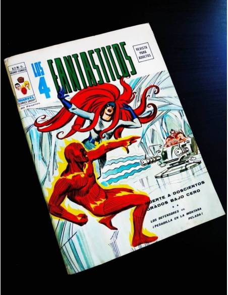 LOS 4 FANTASTICOS 6 VOL II MUNDI COMICS SIGNOS DE HUMEDAD VERTICE