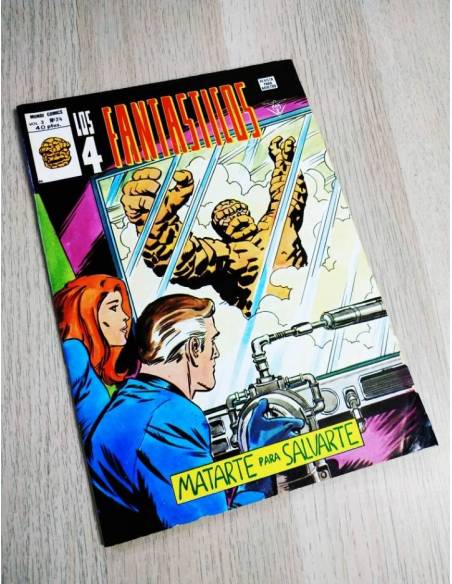 LOS4 FANTASTICOS 24 VOL III MUY NUEVO PERO TIENE SIGNOS ROEDOR PORTADA VERTICE
