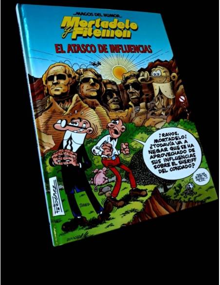 CASI EXCELENTE ESTADO MORTADELO Y FILEMON EL ATASCO DE INFLUENCIAS MAGOS DEL HUMOR CIRCULO LECTORES