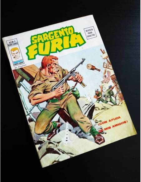 MUY BUEN ESTADO SARGENTO FURIA 6 VOL II MUNDI COMICS VERTICE
