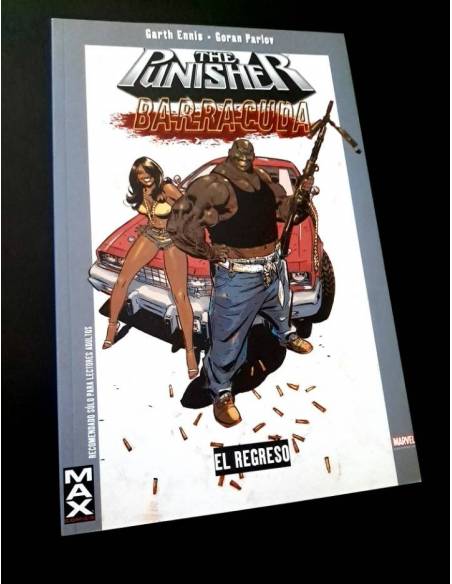 EXCELENTE ESTADO THE PUNISHER BARRACUDA EL REGRESO MAX COMICS PANINI