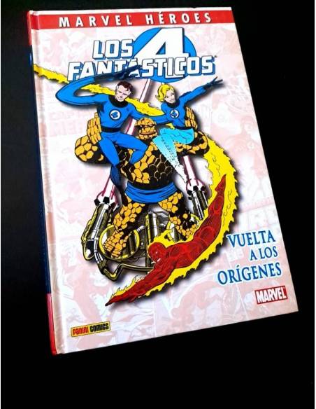 MUY BUEN ESTADO LOS 4 FANTASTICOS VUELTA A LOS ORIGENES MARVEL HEROES PANINI