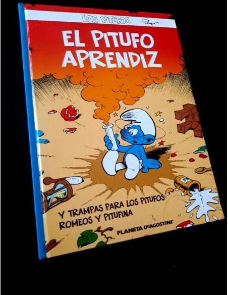 EXCELENTE ESTADO LOS PITUFOS 8 EL PITUFO APRENDIZ PLANETA