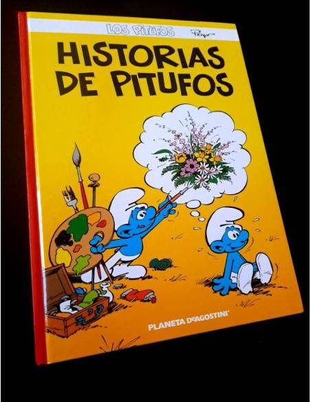 EXCELENTE ESTADO LOS PITUFOS 9 HISTORIAS DE PITUFOS PLANETA