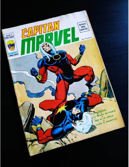 BUEN ESTADO CAPITÁN MARVEL 2 VOL II VERTICE