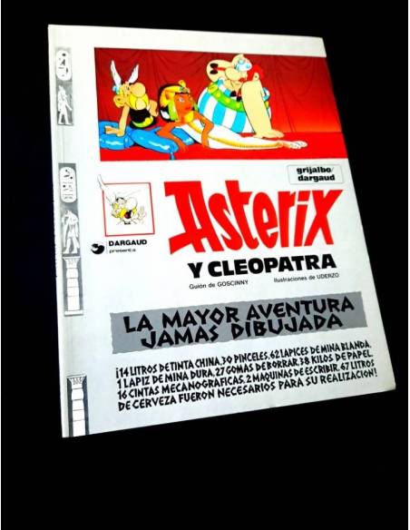 DE KIOSCO ASTERIX 7 Y CLEOPATRA GRIJARBO DARGAUD TOMO