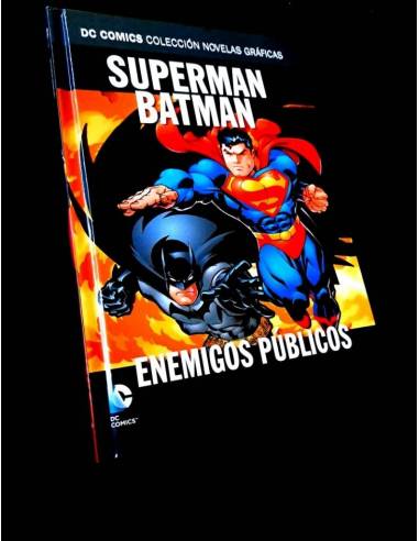 DE KIOSCO SUPERMAN BATMAN ENEMIGOS PUBLICOS VOLUMEN 5 COLECCION NOVELAS  GRAFICAS ECC DC SALVAT