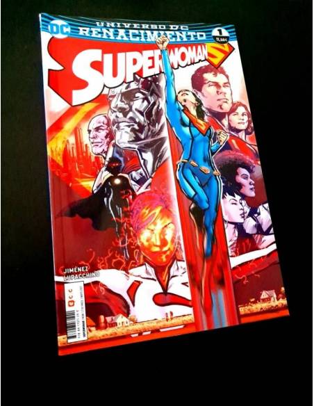 DE KIOSCO UNIVERSO DC RENACIMIENTO SUPERWOMAN 1 ECC DC