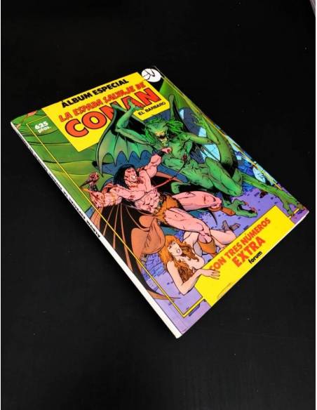 MUY BUEN ESTADO LA ESPADA SALVAJE DE CONAN ALBUM ESPECIAL EXTRA RETAPADO FORUM