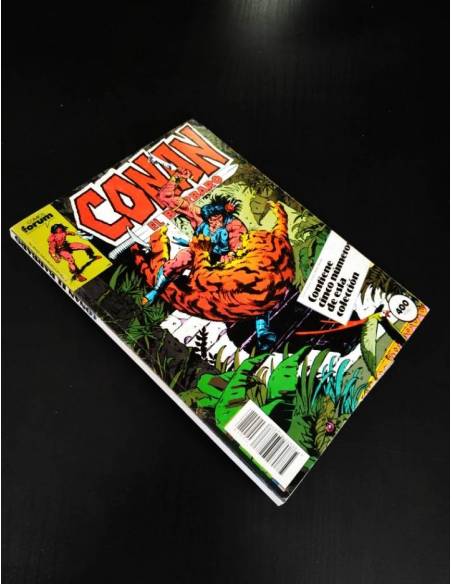 CASI EXCELENTE ESTADO CONAN 151 AL 155 RETAPADO FORUM