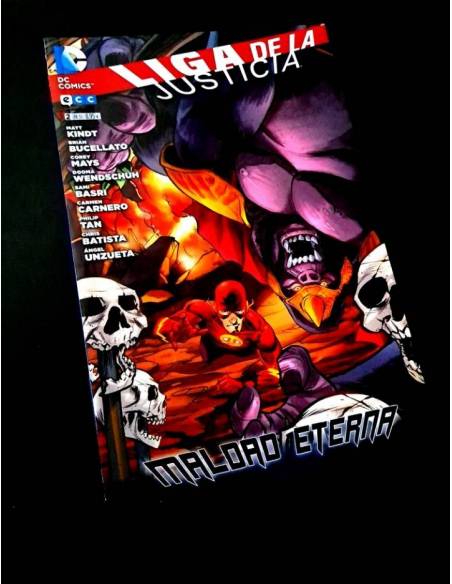 DE KIOSCO LIGA DE LA JUSTICIA MALDAD ETERNA 2 ECC DC COMICS
