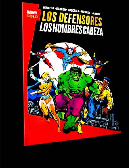 DE KIOSCO LOS DEFENSORES LOS HOMBRES CABEZA PANINI COMICS MARVEL GOLD