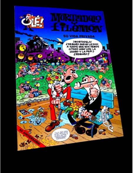 EXCELENTE ESTADO 1° PRIMERA EDICION MORTADELO Y FILEMON 139 SU VIDA PRIVADA EDICIONES B OLE