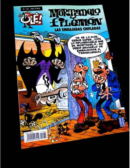 CASI EXCELENTE ESTADO 2° SEGUNDA EDICION MORTADELO Y FILEMON 32 EDICIONES B OLE