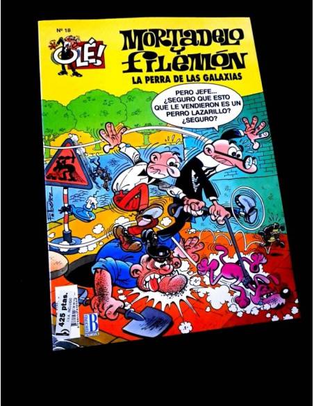 CASI EXCELENTE ESTADO 2° SEGUNDA EDICION MORTADELO Y FILEMON 18 EDICIONES B OLE
