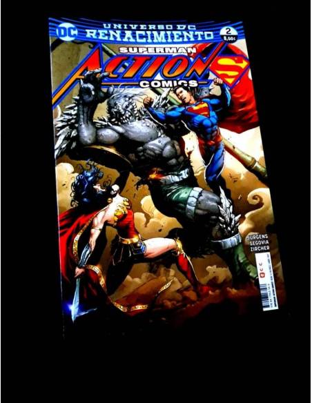 DE KIOSCO UNIVERSO DC RENACIMIENTO 2 SUPERMAN ACTION COMICS ECC DC