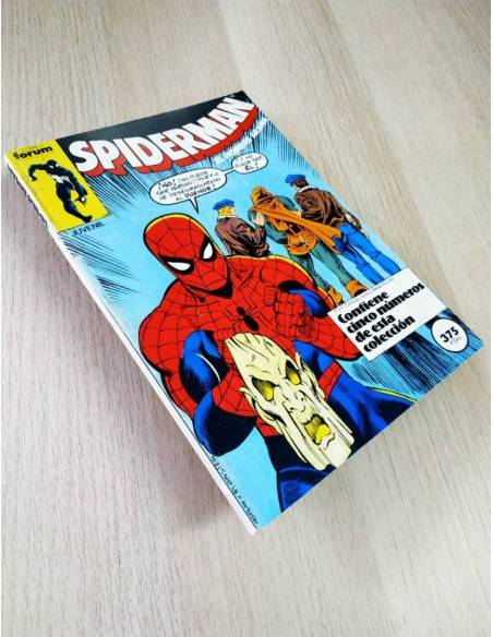 EXCELENTE ESTADO SPIDERMAN 141 Al 145 RETAPADO FORUM