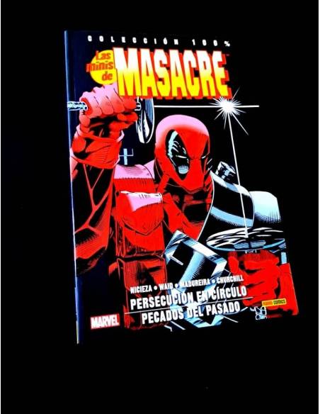 DE KIOSCO LAS MINIS DE MASACRE PERSECUCION EN CIRCULO PECADOS DEL PASADO PANINI COMICS MARVEL