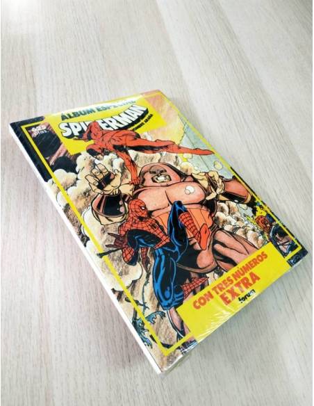 DE KIOSCO SPIDERMAN 161 ALBUM ESPECIAL TRES 3 NUMEROS EXTRA PRECINTADO RETAPADO FORUM