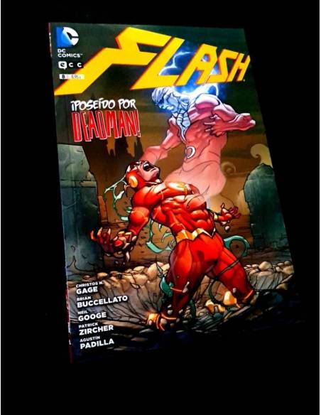 DE KIOSCO FLASH 8 POSEIDO DEADMAN ECC DC COMICS