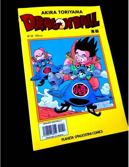 DE KIOSCO DRAGON BALL 59 SERIE AMARILLA PLANETA AKIRA TORIYAMA
