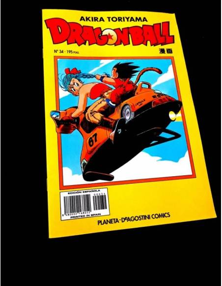 DE KIOSCO DRAGON BALL 34 SERIE AMARILLA PLANETA AKIRA TORIYAMA