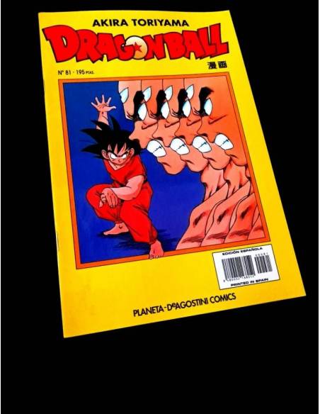 DE KIOSCO DRAGON BALL 81 SERIE AMARILLA PLANETA AKIRA TORIYAMA