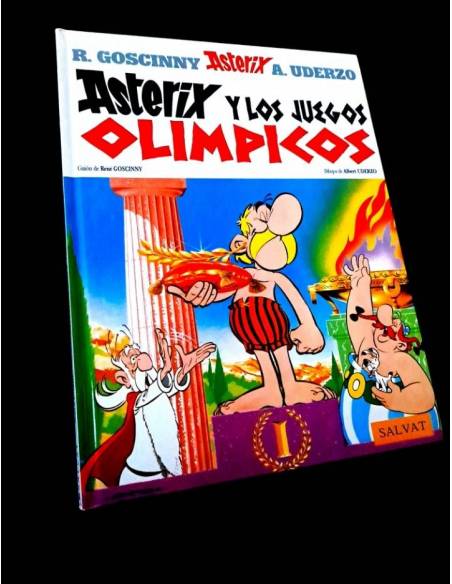 EXCELENTE ESTADO ASTERIX 12 ASTERIX Y LOS JUEGOS OLIMPICOS SALVAT