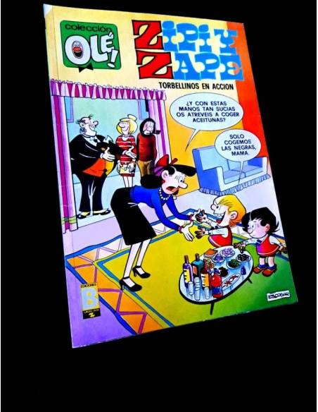 CASI EXCELENTE ESTADO ZIPI Y ZAPE 127-Z.50 1° PRIMERA EDICION EDICIONES B COLECCION OLE
