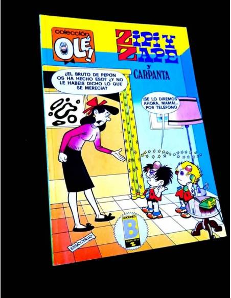 CASI EXCELENTE ESTADO ZIPI Y ZAPE 189 - Z.39 1° PRIMERA EDICION EDICIONES B COLECCION OLE