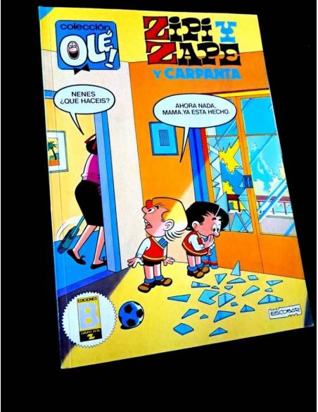 CASI EXCELENTE ESTADO ZIPI Y ZAPE 221-Z.53 1° PRIMERA EDICION EDICIONES B COLECCION OLE
