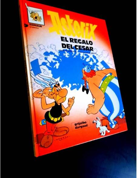 MUY BUEN ESTADO ASTERIX 21 EL REGALO DEL CESAR GRIJALBO DARGAUD 1980