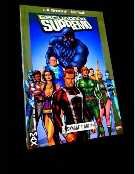 CASI EXCELENTE ESTADO ESCUADRON SUPREMO 1 SANGRE Y ARENA PANINI