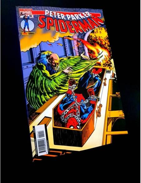 DE KIOSCO PETER PARKER SPIDERMAN 13 PANINI JOHN ROMITA