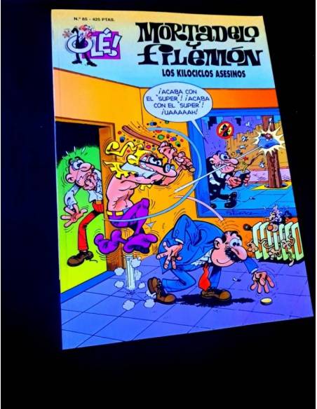 EXCELENTE ESTADO 2° SEGUNDA EDICION MORTADELO Y FILEMON 85 EDICIONES B OLE