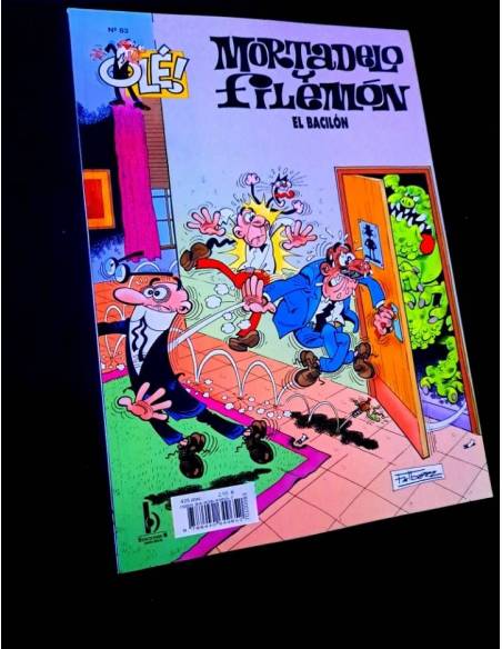 EXCELENTE ESTADO 2° SEGUNDA EDICION MORTADELO Y FILEMON 83 EDICIONES B OLE