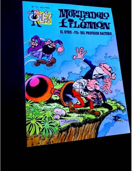EXCELENTE ESTADO 3° TERCERA EDICION MORTADELO Y FILEMON 74 EDICIONES B OLE