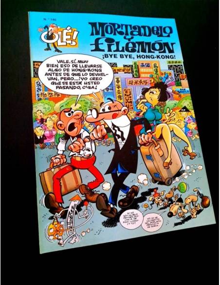 EXCELENTE ESTADO 2° SEGUNDA EDICION MORTADELO Y FILEMON 140 EDICIONES B OLE