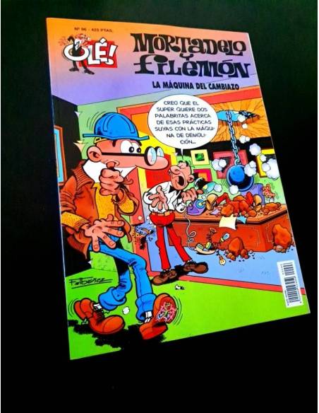 EXCELENTE ESTADO 2° SEGUNDA EDICION MORTADELO Y FILEMON 96 EDICIONES B OLE