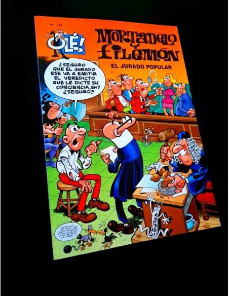 EXCELENTE ESTADO 2° SEGUNDA EDICION MORTADELO Y FILEMON 133 EDICIONES B OLE