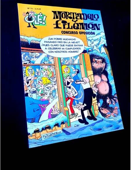 EXCELENTE ESTADO 3° TERCERA EDICION MORTADELO Y FILEMON 73 EDICIONES B OLE