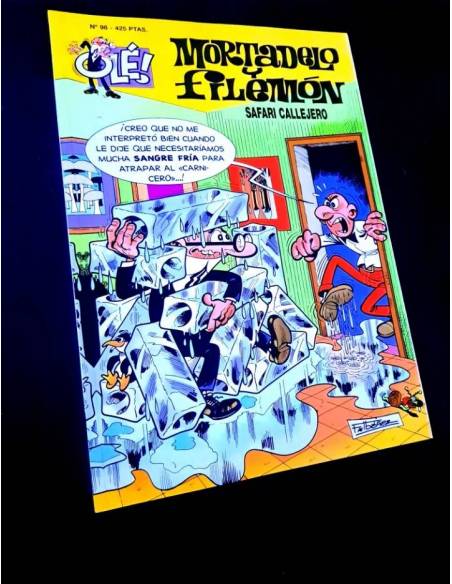 EXCELENTE ESTADO 2° SEGUNDA EDICION MORTADELO Y FILEMON 98 EDICIONES B OLE