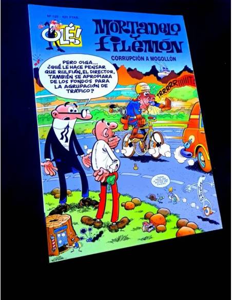 EXCELENTE ESTADO 2° SEGUNDA EDICION MORTADELO Y FILEMON 125 EDICIONES B OLE