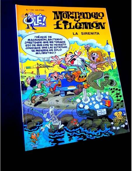 EXCELENTE ESTADO 3° TERCERA EDICION MORTADELO Y FILEMON 155 EDICIONES B OLE