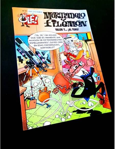 CASI EXCELENTE ESTADO 2° EDICION MORTADELO Y FILEMON 94 EDICIONES B OLE