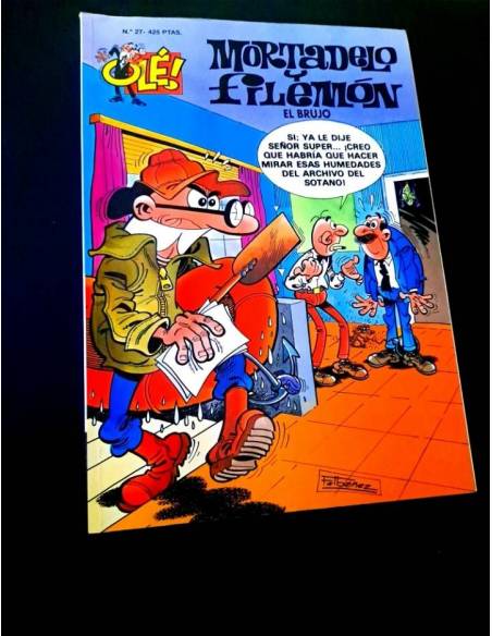 CASI EXCELENTE ESTADO 3° TERCERA EDICION MORTADELO Y FILEMON 16 EDICIONES B OLE COMIC