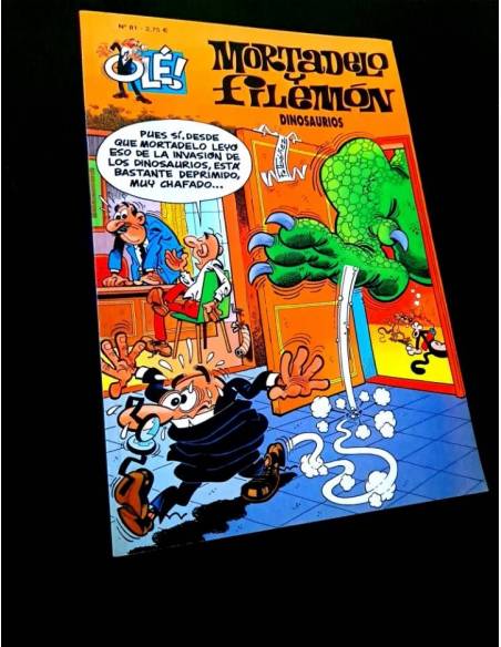 CASI EXCELENTE ESTADO 4° CUARTA EDICION MORTADELO Y FILEMON 81 EDICIONES B OLE