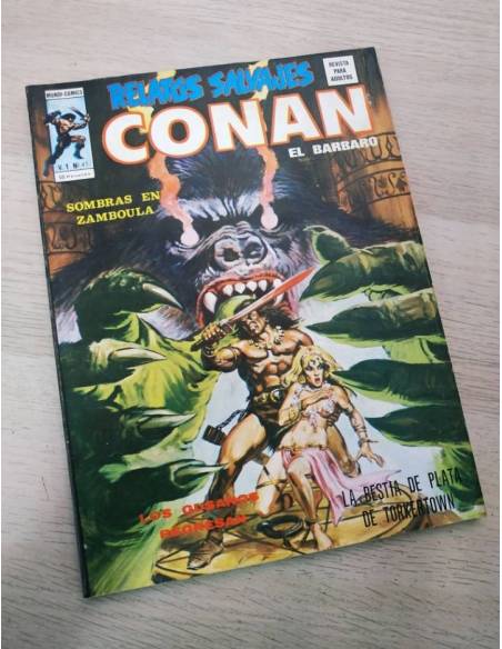 EXCELENTE ESTADO RELATOS SALVAJES CONAN 51 COMICS VERTICE