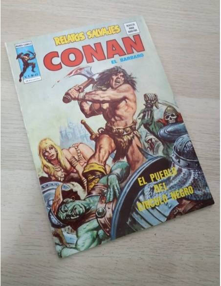 EXCELENTE ESTADO RELATOS SALVAJES CONAN 43 COMICS VERTICE