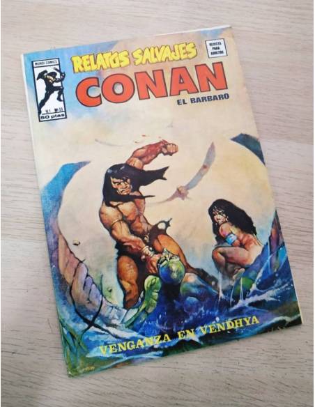 EXCELENTE ESTADO RELATOS SALVAJES CONAN 51 COMICS VERTICE